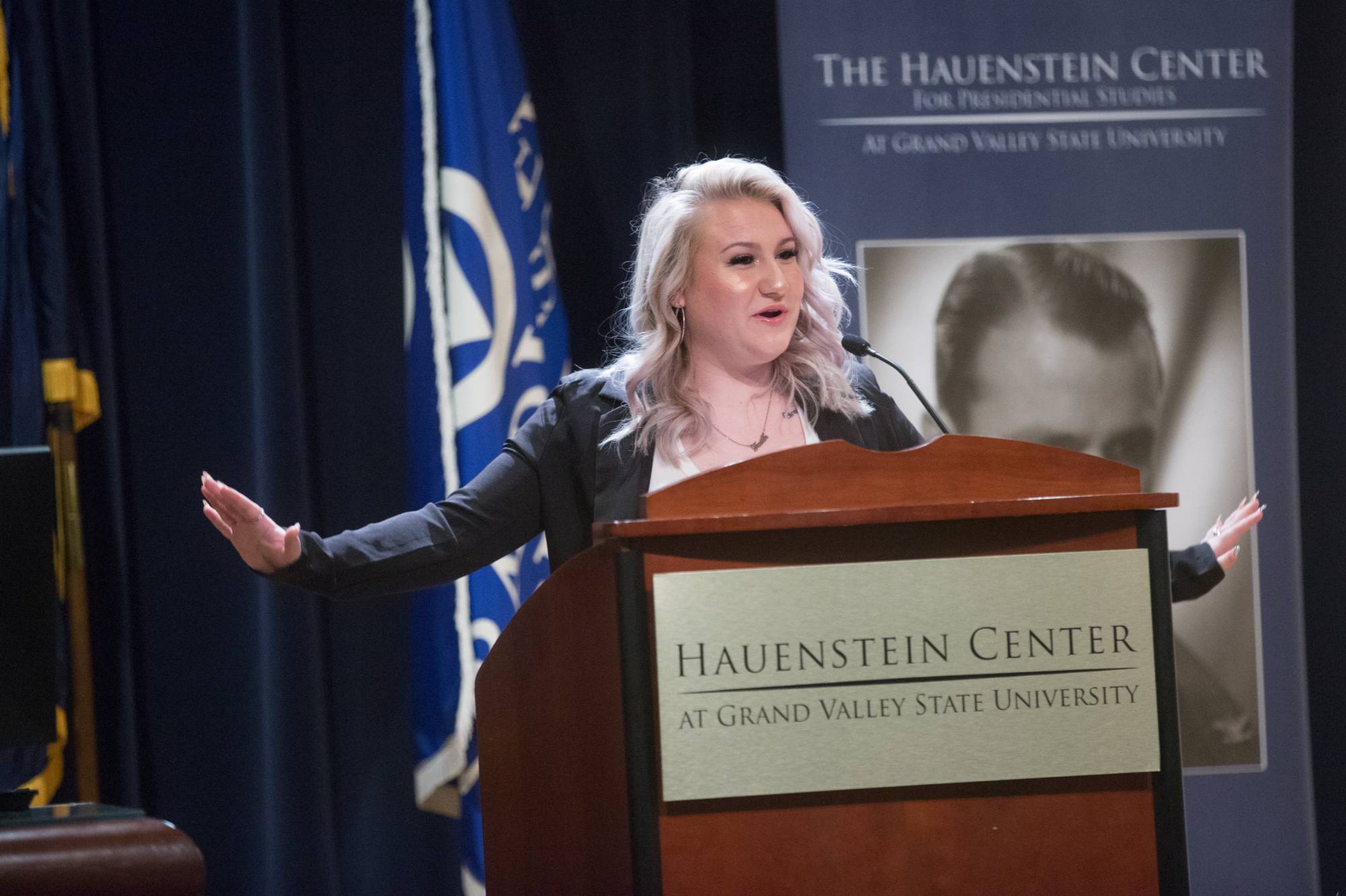 Kate Andersen Brower: Presidents' Day Celebration Event Photo